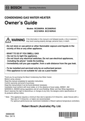 Bosch BC2180RA Owner's Manual
