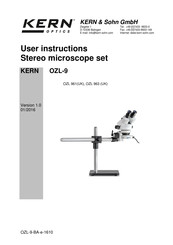 Kern Optics OZL-9 User Instructions