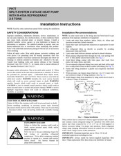 Carrier PH7T Installation Instructions Manual