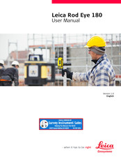 Leica Rod Eye 180 User Manual
