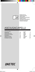 Imetec Asciugacapelli Operating Instructions Manual