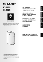 Sharp KI-N50 Operation Manual