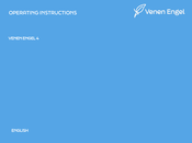 Venen Engel 4 Operating Instructions Manual