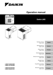 Daikin LMSEY1A09AVM01 Operation Manual