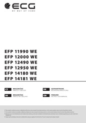 ECG EFP 12490 WE Instruction Manual