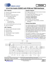 Cirrus Logic CDB4244 Manual