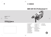 Bosch Professional GBH 18V-45 C Original Instructions Manual