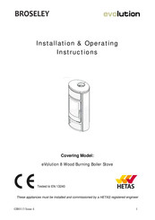 Broseley eVolution 8 Installation & Operating Instructions Manual