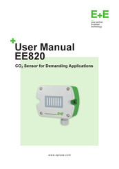 E+E Elektronik EE820 User Manual