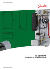 Danfoss VX Solo HWS Instructions For Installation And Use Manual