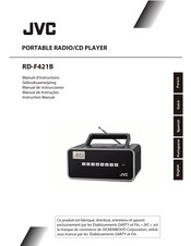 JVC RD-F421B Instruction Manual