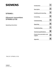 Siemens 7ML5201 Operating Instructions Manual