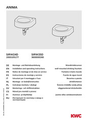 KWC ANIMA SIRW24D Manual