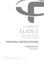 Flyability ELIOS 2 Original Instructions Manual