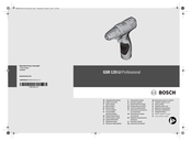 Bosch GSR 120-LI professional Original Instructions Manual