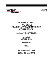 Gardner Denver VST225-260A Installation, Operating And Service Manual