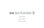 EVE door & window Manual