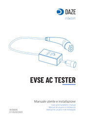DazeTechnology EVSE AC TESTER User And Installation Manual