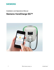 Siemens VersiCharge SG VCSG30GRYUW Installation And Operation Manual