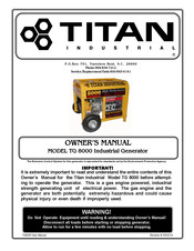 Titan TG 8000 Owner's Manual