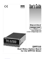Omega DPF700 User Manual