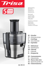 Trisa electronics 7011.7545 Instructions For Use Manual