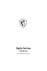 MSI Optix MAG301RF User Manual