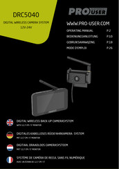 pro user DRC5040 Operating Manual