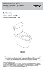 Toto CST448 Installation And Owner's Manual