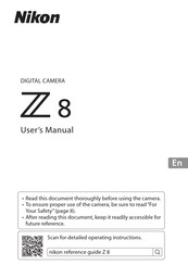 Nikon Z 8 User Manual