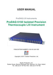 Bustec ProDAQ 6150 User Manual