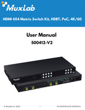 MuxLab 500412-V2 User Manual