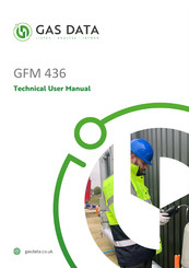 Gas Data GFM 436 Technical  User's Manual