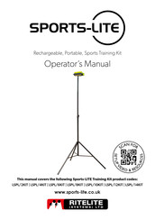 Ritelite SPORTS-LITE LSPL/6KIT Operator's Manual