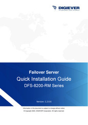 Digiever DFS-8200-RM Series Quick Installation Manual