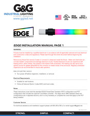 G&G EDGE Installation Manual