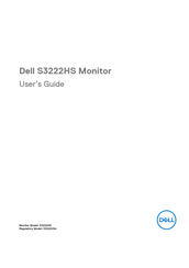 Dell S3222HS User Manual