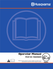 Husqvarna PZ29 CE Operator's Manual