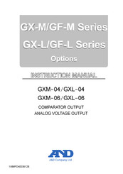 A&D GF-8202MD Instruction Manual