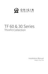 Origin Acoustics thinfit tf64dt Installation Manual