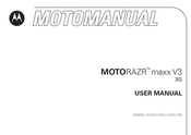 Motorola MOTORAZR maxx V3 3G User Manual
