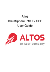Acer Altos BrainSphere P10 F7 SFF User Manual
