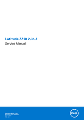 Dell Latitude 3310 2-in-1 Service Manual