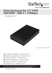 StarTech.com S251BU31315 Quick Start Manual