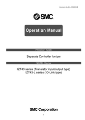 SMC Networks IZT43-L Series Operation Manual
