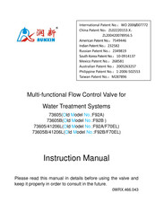 Runxin 73605B/41206L Instruction Manual