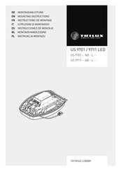 Trilux E-LINE PRO 078 LHI Series Mounting Instructions
