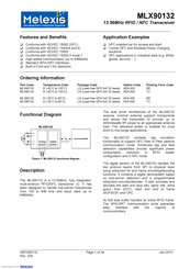 Melexis MLX90132 Manual