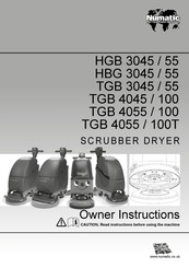 Numatic TGB 4055/100T Owner's Instructions Manual