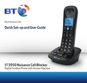 BT BT3950 Nuisance Call Blocker Quick Setup And User Manual